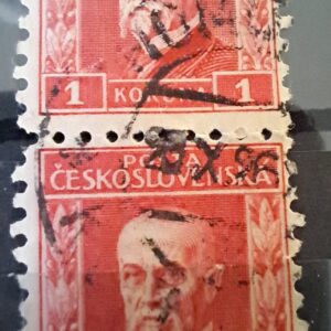 Tsjecho-Slowakije verticaal paar Mi.-Nr. 235 (CZ-0134)