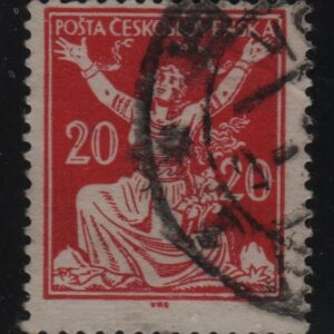 Tsjecho-Slowakije Mi.-Nr. 170A (CZ-0001)