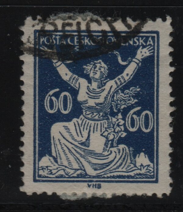 Tsjecho-Slowakije Mi.-Nr. 176B (CZ-0016)
