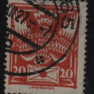 Tsjecho-Slowakije Mi.-Nr. 167A doorboord (CZ-0036)