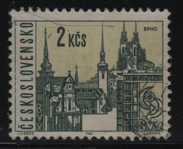 Tsjecho-Slowakije Mi.-Nr. 1580x (CZ-0058)