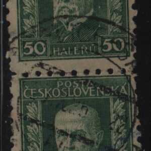 Tsjecho-Slowakije verticaal paar Mi.-Nr. 238 (CZ-0069)