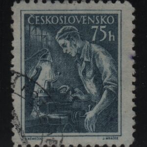 Tsjecho-Slowakije Mi.-Nr. 875 (CZ-0154)