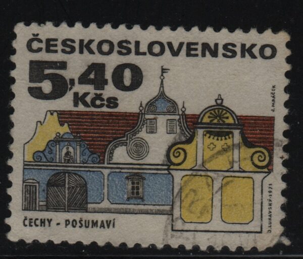 Tsjecho-Slowakije Mi.-Nr. 2012x (CZ-0208)