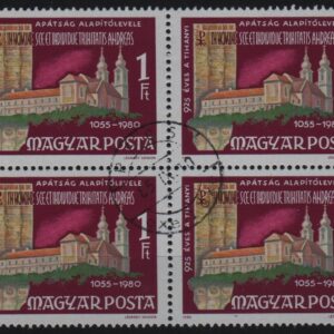 Hongarije blok van 4x Mi.-Nr. 3419A (HUN 0008)
