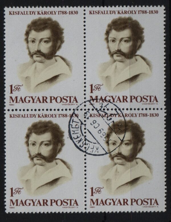 Hongarije blok van 4x Mi.-Nr. 3460A (HUN 0016)