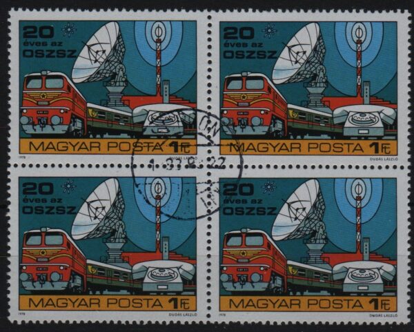 Hongarije blok van 4x Mi.-Nr. 3315A (HUN 0030)