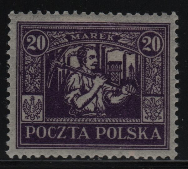 Polen Opper-Silezië Mi.-Nr. 15 (PL-0035)
