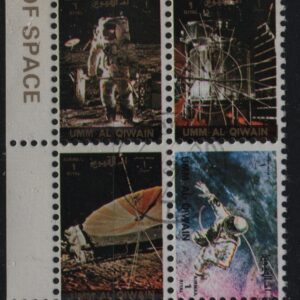 VAE - Umm Al Qiwain blokje van Mi.-Nr. 1090A,1091A,1094A,1095A (VAE-0003)