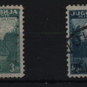 Joegoslavië set Mi.-Nr. 334A-335A (YU 0007)