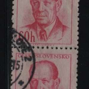 Tsjecho-Slowakije verticaal paar Mi.-Nr. 817 (CZ-0171)